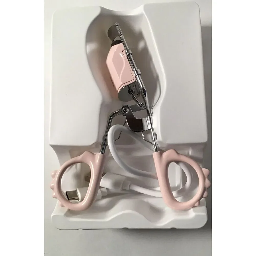 Heated Eyelash Curler USB Quick Charging Pink